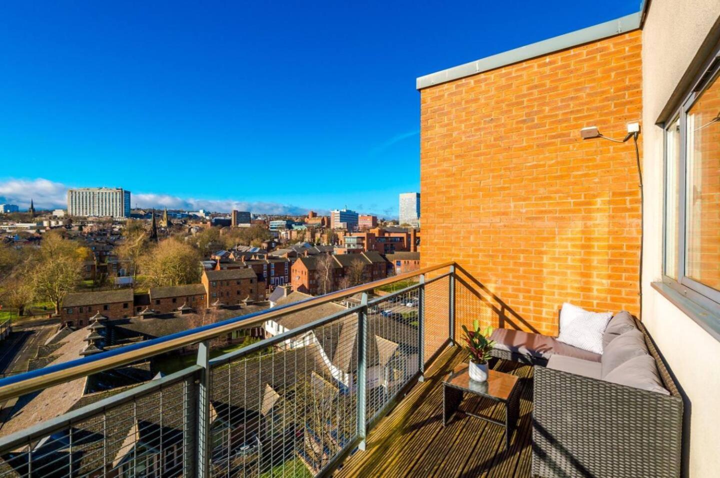 High-Spec Penthouse Central Free Parking Space Sheffield Exteriér fotografie