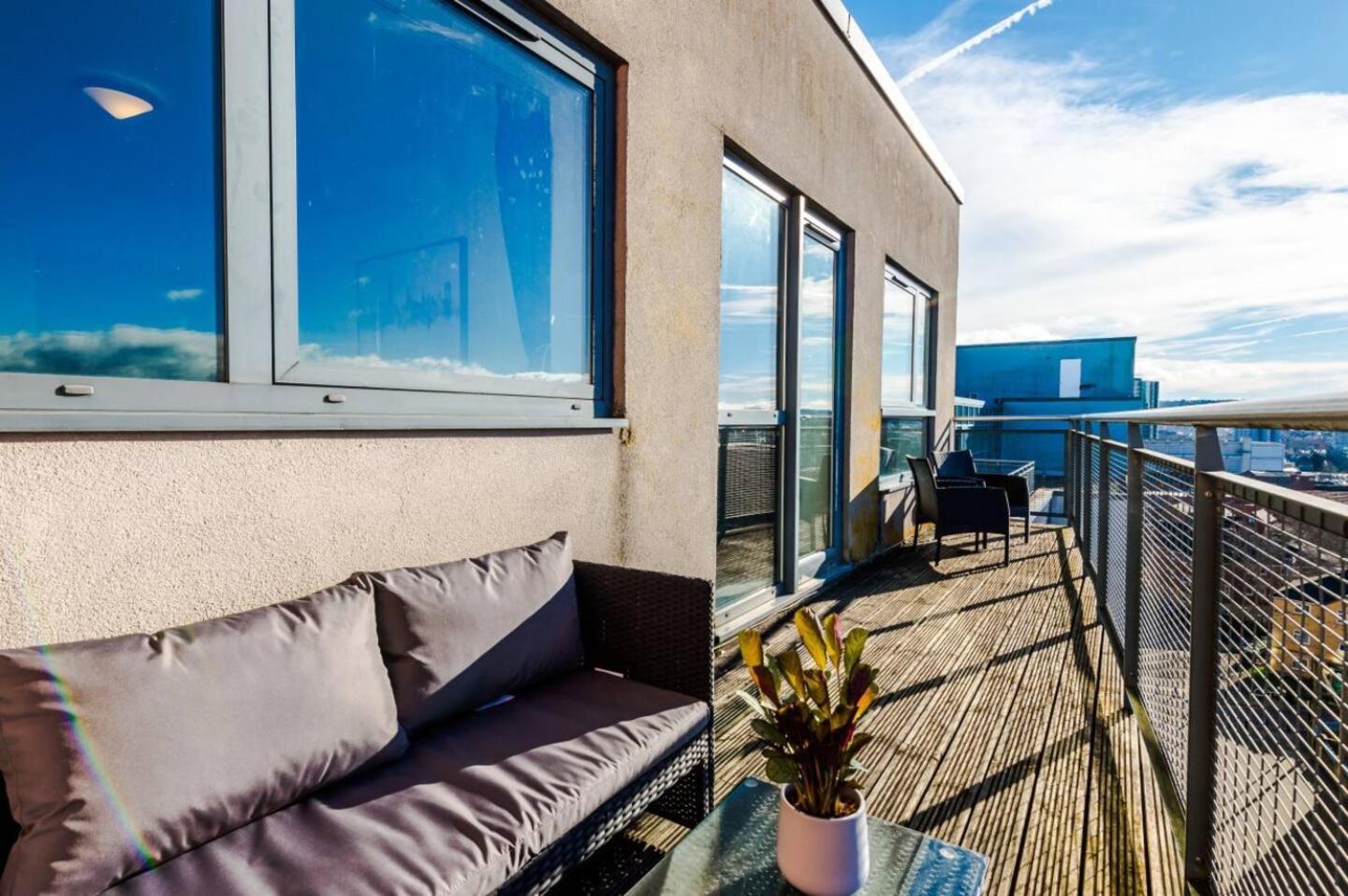 High-Spec Penthouse Central Free Parking Space Sheffield Exteriér fotografie